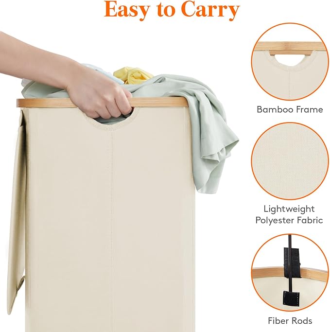 Lifewit 80L Laundry Basket - Image 5