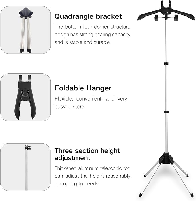 Garment Steamer Hanger Stand & Ironing Glove - Image 3