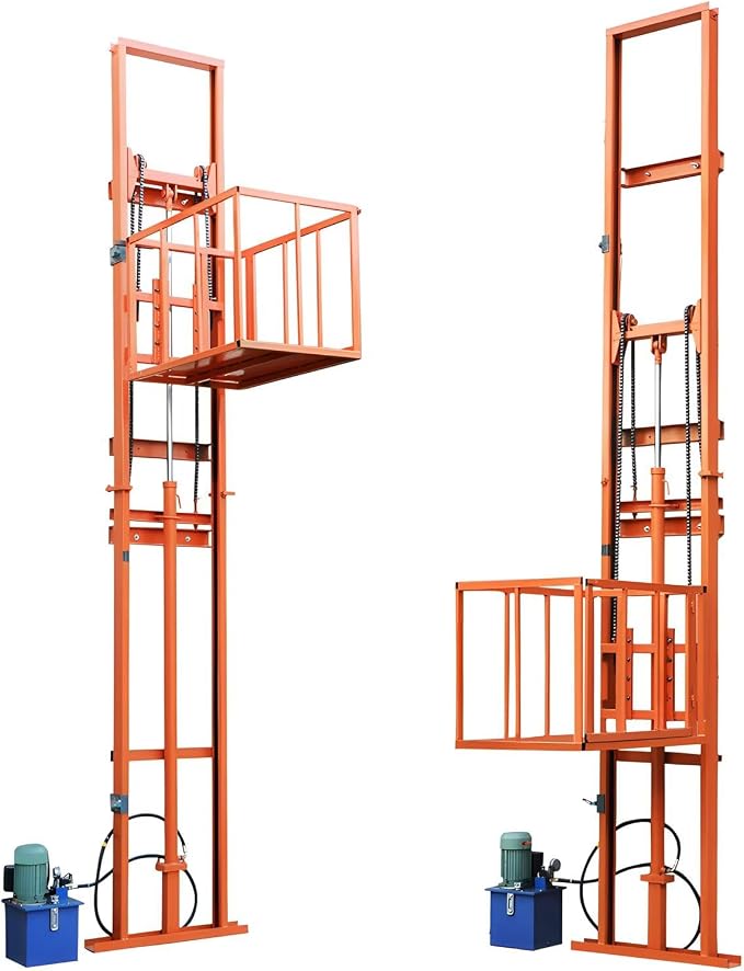 1Ton/2200Lbs Load Capacity Electric Lift Platform Table, 9.8FT Lifting Height - Image 9