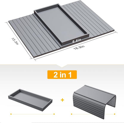 Sofa Armrest Tray Table for Couch - Image 7