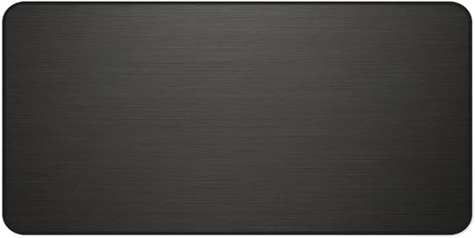 Desk Mat - Brushed Metal Texture, Extended Mouse Pad & Desk Pad, Neoprene by Unknown