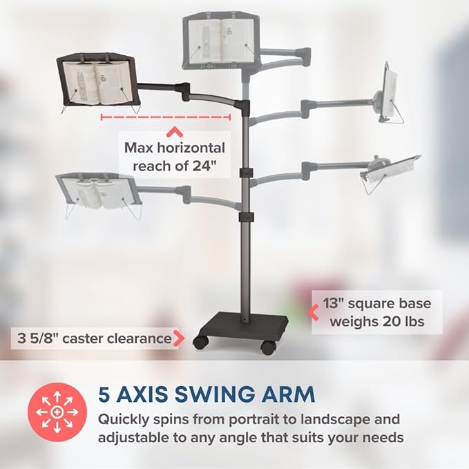 LEVO G2 Book Holder Floor Stand - Image 4