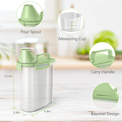 TBMax Small Rice Storage Container -5 Lbs Cereal Dispenser - Image 2