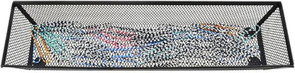 HAHIYO Stackable Mesh Tray Cup 12 x 3 x 2 inches Sturdy Container - Image 4