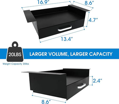 GOME Under Desk Drawer Storage - Image 2