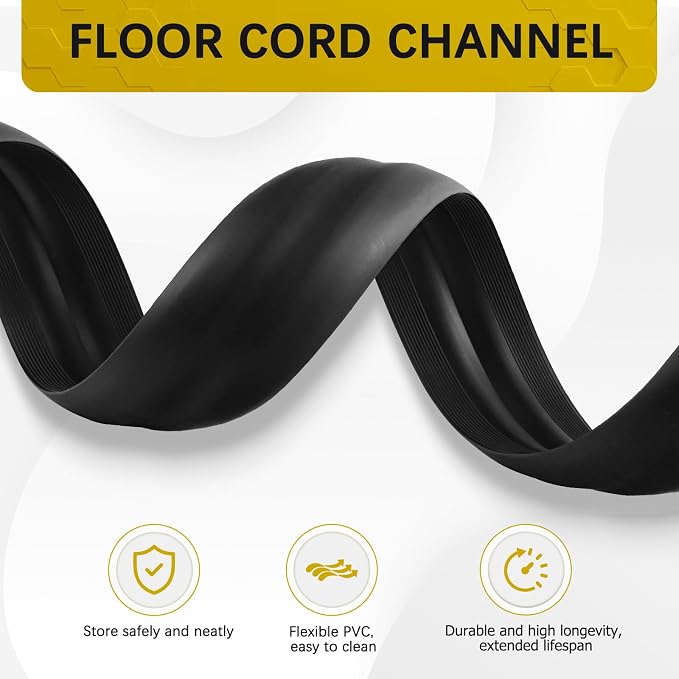 Floor Cord Cover 10FT Cord Covers - Image 3