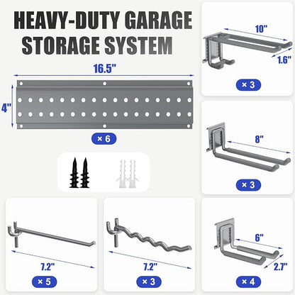 Garage Tool Organizer Wall Mount 96 inches - Image 3