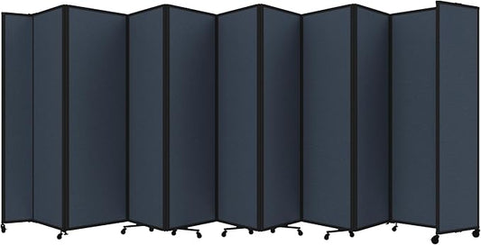 Versare Room Divider 360 Portable Wall Partition | Folding Panels | Large by VERSARE