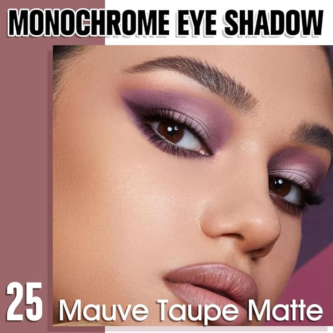 Mauve Taupe Single Matte Eyeshadow Makeup, Neutral Powde Eye Shadow - Image 2