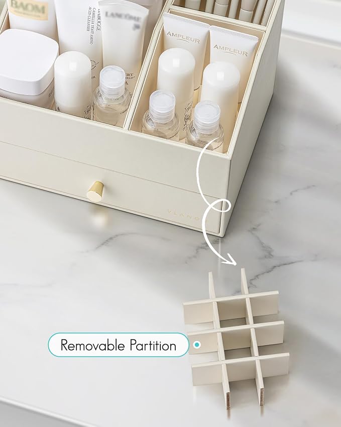 Vlando Makeup Organzier, Vanity Organizer - Image 5