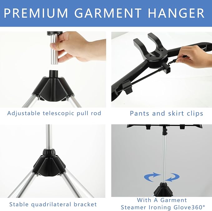 Garment Steamer Rack & Garment Ironing Glove - Image 5