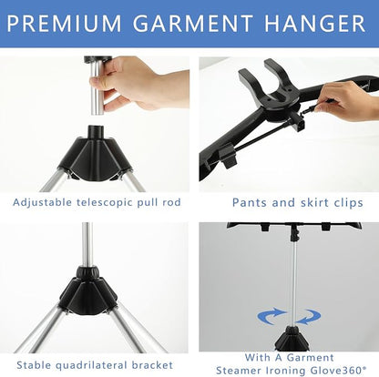 Garment Steamer Rack & Garment Ironing Glove - Image 5