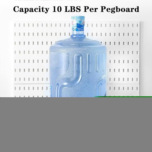 Pegboard Combination Kit for Wall Organizer, Wall Mounted Peg Board Kits for - Image 6