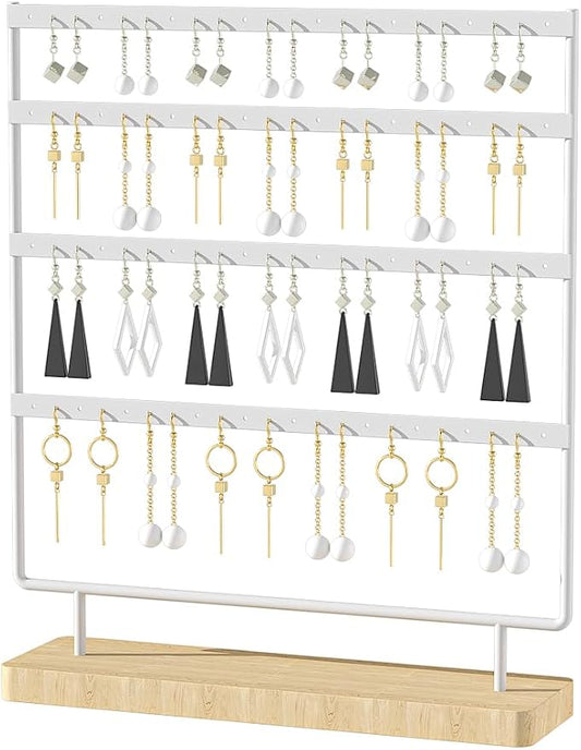 Earring Holder Organizer, Pierced Large Earrings Display Stand by Ausalivan