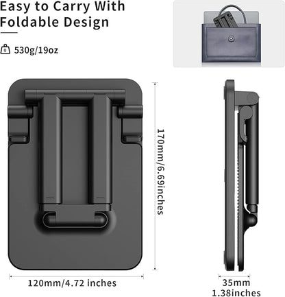 TriPro Tablet Stand -Portable Monitor Stand, 4.72" Wide, Adjustable & Foldable - Image 5