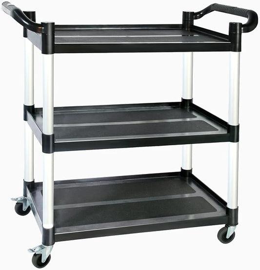 Utility Carts with Wheels, 3-Tier Rolling Cart with Wheels, Heavy Duty 510 LBS by SFESGRER