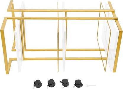 Multi Purpose Utility Cart, Storage Rolling Barber Cart - Image 9