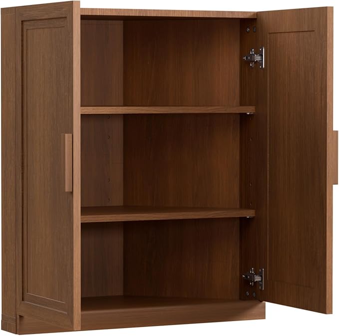 Casaphoria Farmhouse Corner Cabinet, Wooden Corner Storage Cabinet - Image 8