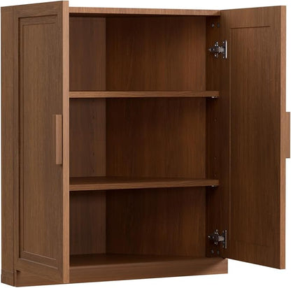 Casaphoria Farmhouse Corner Cabinet, Wooden Corner Storage Cabinet - Image 8