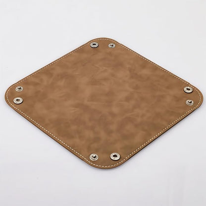 siduater Valet Tray Desktop Storage Organizer – Vegan Leather Catchall Bedside - Image 8