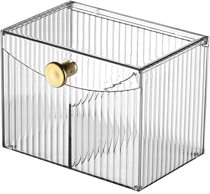 2-Grid Cotton Swab Ball Qtip Holder Dispenser - Image 5