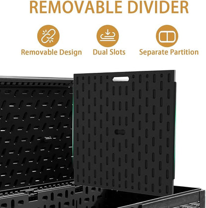 KUIKUI 320 Gallon Deck Box Waterproof, Extra Large Outdoor Storage Box Lockable - Image 7