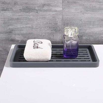 Sponge Holder - Sink Caddy Organizer - Kitchen Bath Vanity Tray - Soap - Image 7
