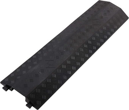 Medium 1 Piece - Floor Cord Cover Cord Protector Drop Over Drop Trak Cable Ramp by anbotek
