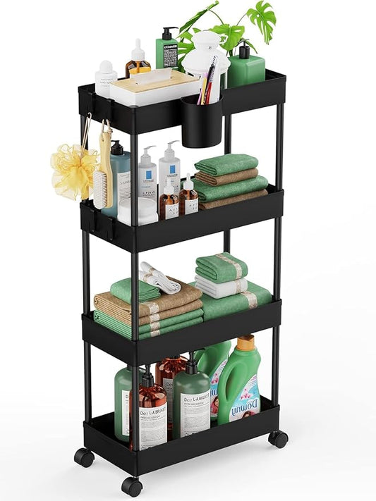 LEHOM Slim Rolling Storage Cart by LEHOM