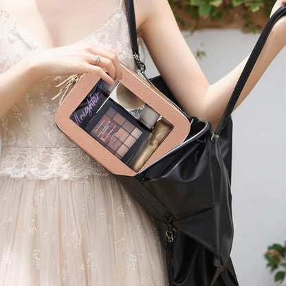 Travel Clear Makeup Bag Set, TSA Approved Cosmetic Bag Case - Image 4