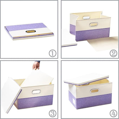 PRANDOM Large Foldable Storage Bins - Image 5