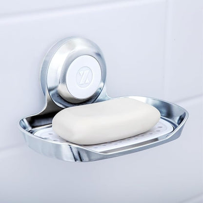 SlipX Solutions Strong Hold Soap Saver, Suction Cup Soap Holder by SlipXSolutions