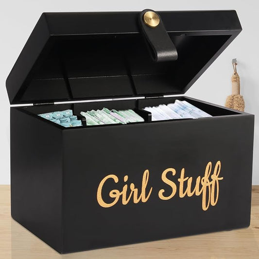 100% Solid Wood Tampon Holder Box by INTARSIO3D