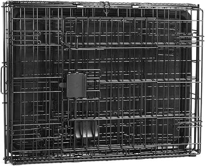 Amazon Basics Durable, Foldable Metal Wire Dog Crate - Image 4