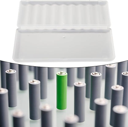 AAA Battery Storage Case Holder Box Battery Plastic Case 10 Slots AA AAA - Image 2