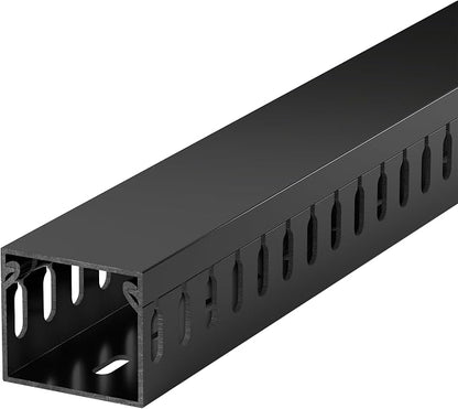 63in Professional Server Rack Cable Management Raceway, H1.4 x W1.6in Cable - Image 7