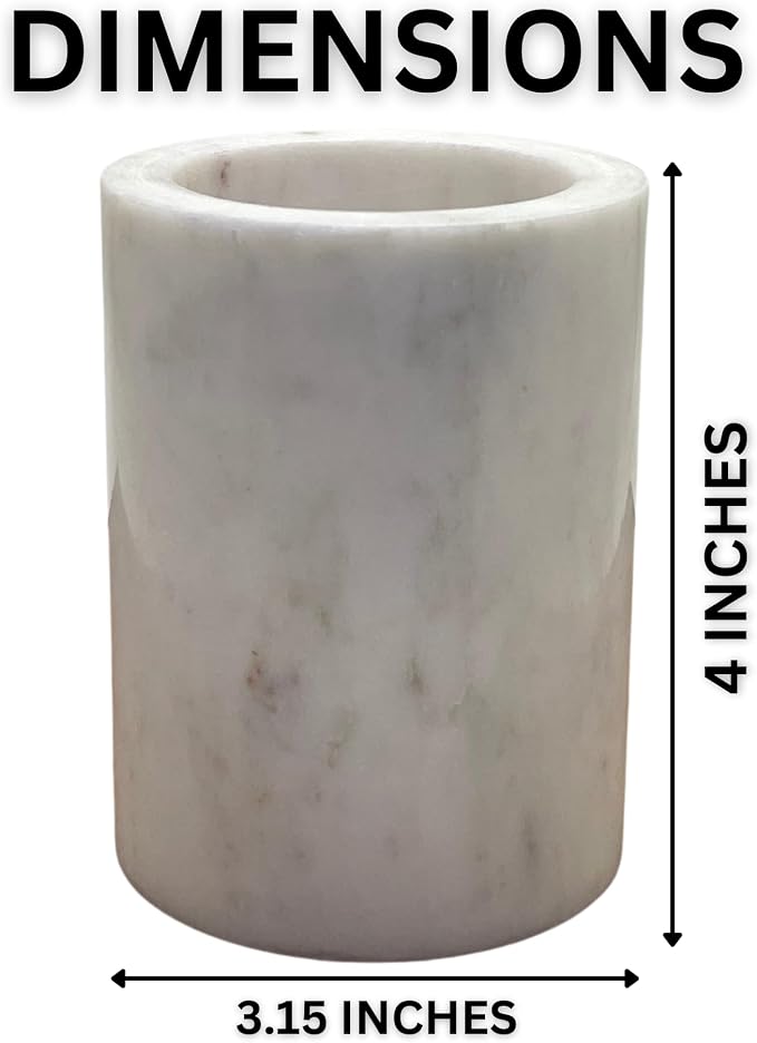 Natural Marble Pencil Pen Holder Stand - Image 5