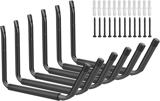 WALMANN Kayak Storage Rack, Wall Mount Kayak Hooks - Image 5