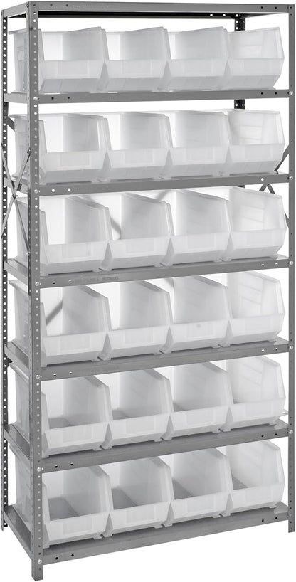 Quantum Storage Systems QSBU-265CL Giant Open Hopper Steel Shelving System by QuantumStorageSystems