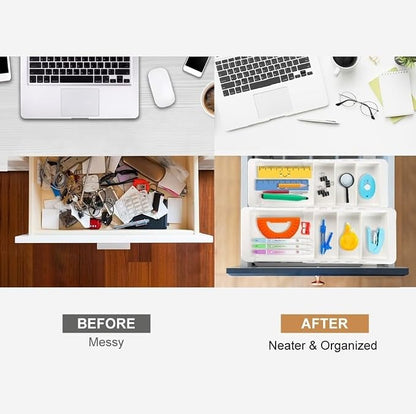 YOOUSOO Expandable Drawer Organizer, Drawer Dividers Organizers and Storage - Image 2