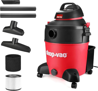 Shop-Vac 5983089 12 Gallon 5.5 Peak HP Wet/Dry Vacuum, 2.5 Inch Diameter x 8 - Image 2