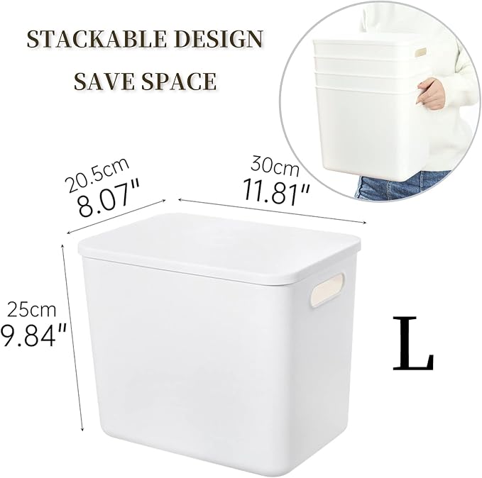 Plastic Storage Baskets Bins Boxes - Image 6