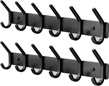 Coat Rack Wall Mount Hooks by GWAAZXGZ