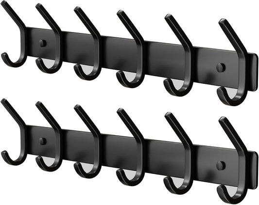 Coat Rack Wall Mount Hooks by GWAAZXGZ