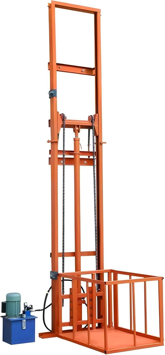1Ton/2200Lbs Load Capacity Electric Lift Platform Table, 32FT Lifting Height by JINYANGHU