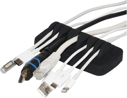 Heaviest Cable Organizer on The Market! Compact and Weighted Desktop Cord by ENVISIONED