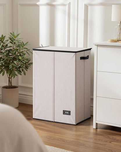 SOLEDI Laundry Hamper with Lid 130L Large & Tall Collapsible Laundry Basket - Image 7