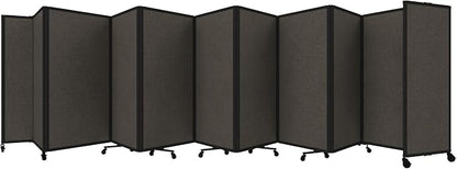 Versare Room Divider 360 Portable Wall Partition | Folding Panels | Large by VERSARE