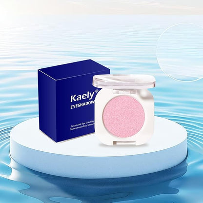 Pink Single Shimmer Eyeshadow Makeup, Neutral Powde Eye Shadow - Image 7