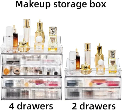 Makeup Organizer Countertop Large Cosmetic Display Cases Cosmetic Organizer - Image 6